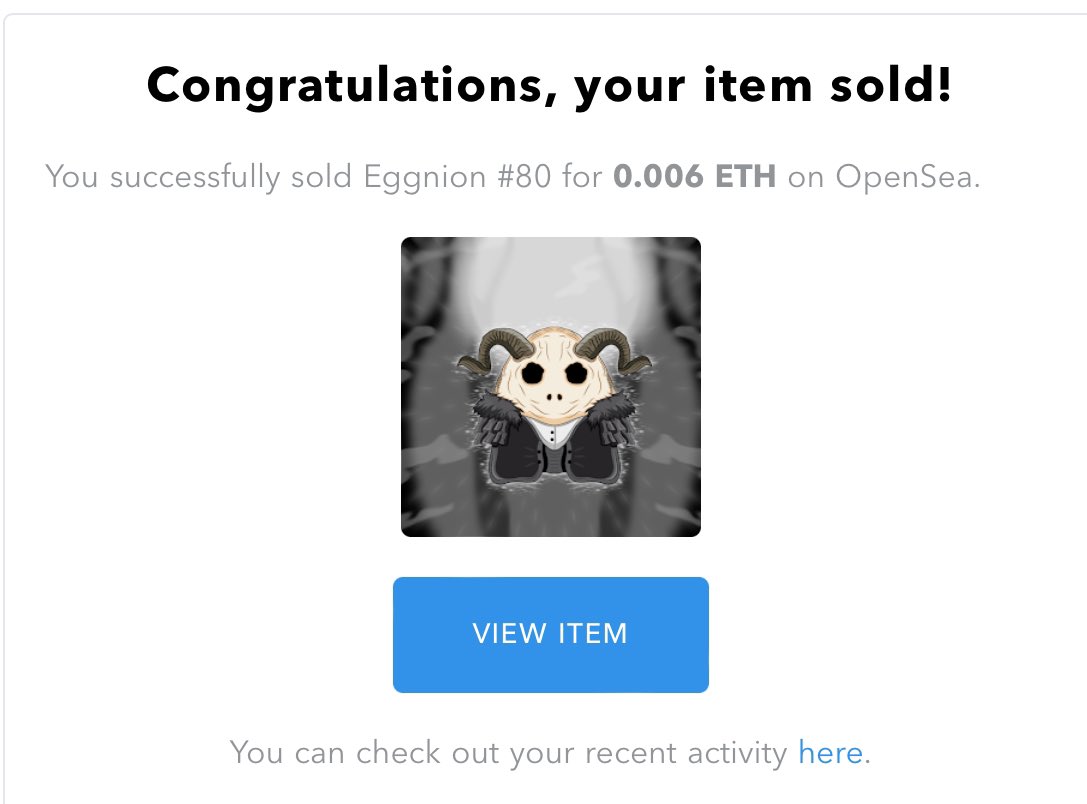 Hello #NFTCommunity 🥰

Sold Out 😊 I am Really Happy and big thx u <a href="/paulobao_/">Paulo_Lobao</a>  U maKe my day 😍❤️ Lets Go 🤩 Only 1 Item Is availible Drop will be soon 😌 Be Ready 🥰😍

Collection ☺️opensea.io/collection/egg…

 #NFTCommunity #nftart #NFTs #NftArtCollection #NFTartist #NFTProject