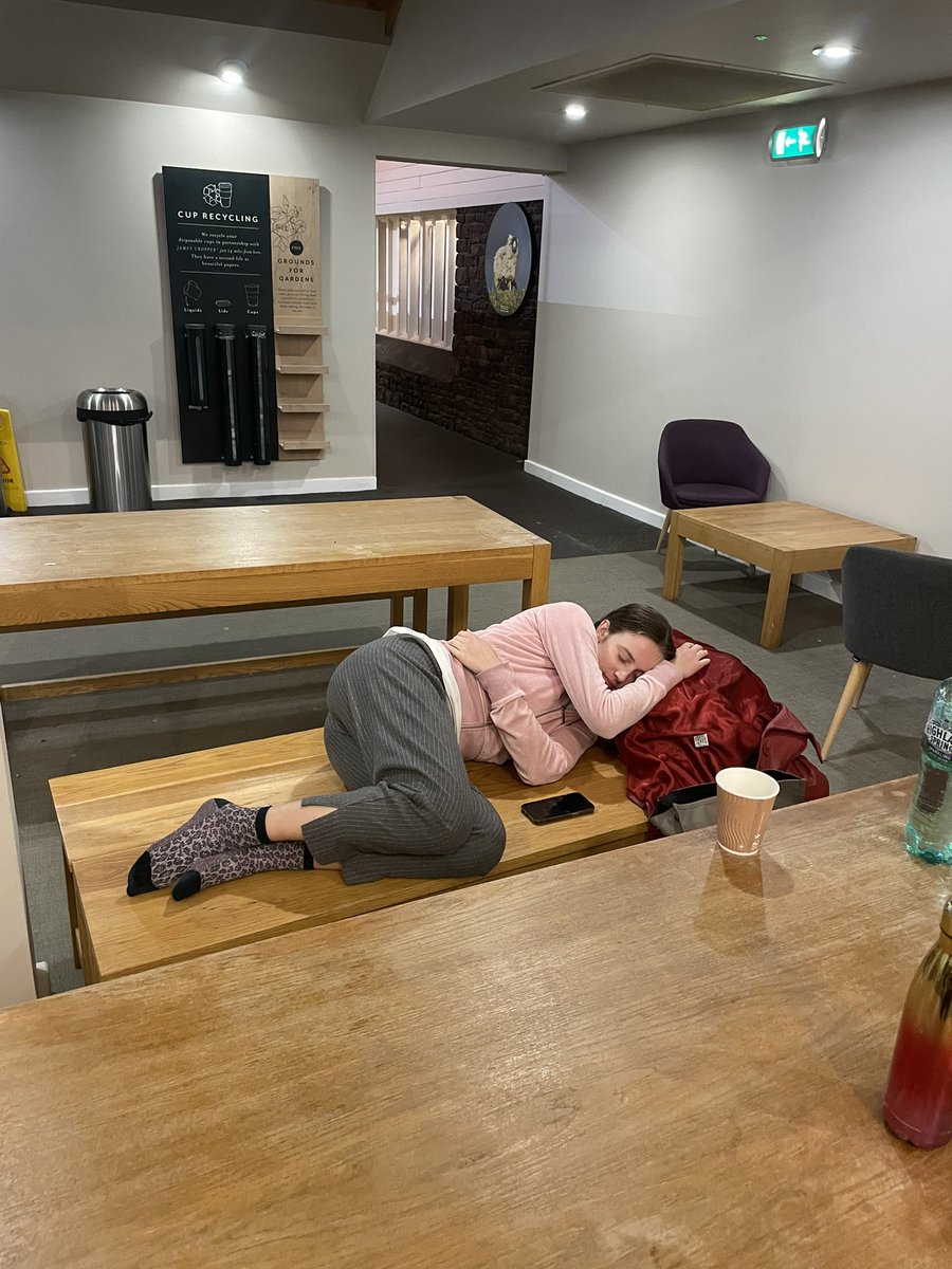 Anyone else have any #edfringe travel horror stories? We have been travelling for 15 hours and after 3 1/2 hours of driving, 8 hours of charging an electric vehicle and a five hour wait at Tebay services we may finally make it 24hours later 🙌🏼