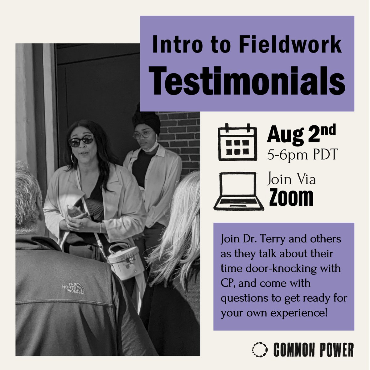 We learn best from the voices and experiences of others. Join us to hear from <a href="/terryannescott/">Dr. Terry Anne Scott is trying to change the world</a> and the CP community in this follow-up event to the Intro to CP Fieldwork workshop.

Link in bio!