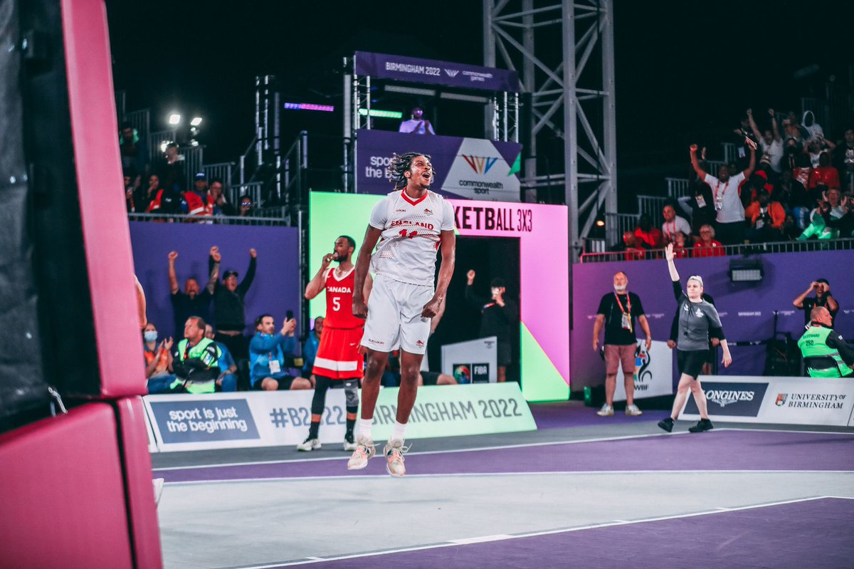 bballengland's tweet photo. We’re guaranteed two medals in basketball at our home commonwealth games - let that sink in!

How we booked our places in the 3x3 finals at Birmingham 2022👇 

https://t.co/8dKm4vo4ny

#GameTime | #TeamEngland https://t.co/Dsyn2Z5PaN