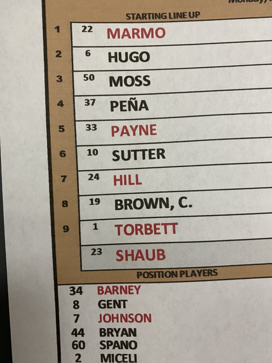 TODAY 8/1/22 7PM BRS @ JC LINEUP