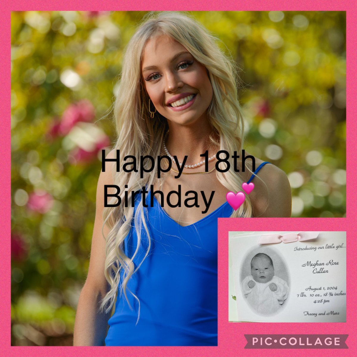 TraceyTrahey's tweet photo. Happy 18th birthday to our beauty💕. https://t.co/YXNMWldtMM