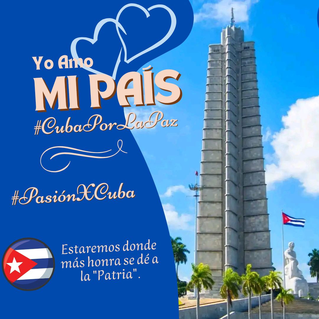 Somos un país de paz, no somos un pueblo de odios, amamos la vida y repudiamos la guerra.   #CubaPorLaPaz #CubaPorLaVida #GuerrillerosVillaclareños