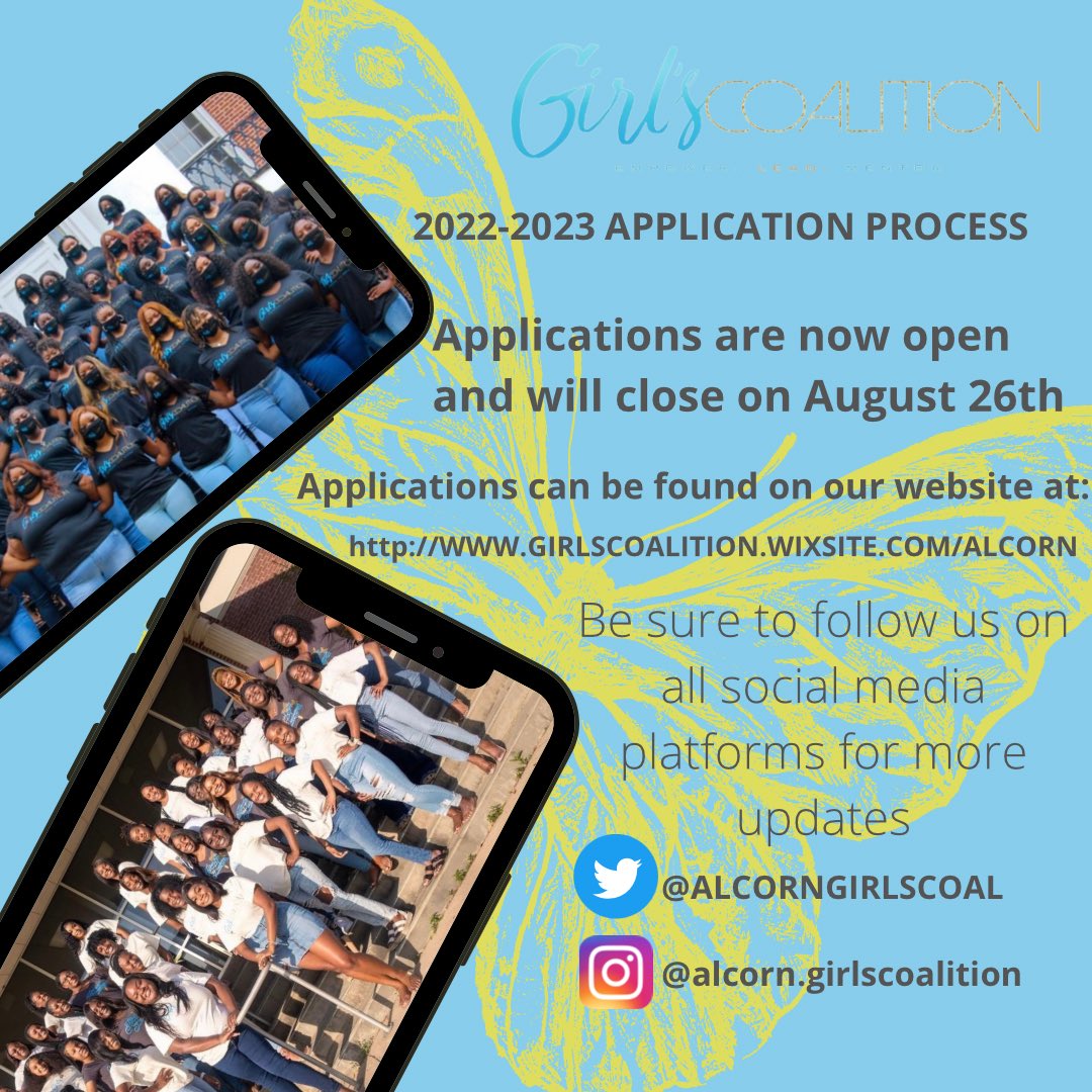 Our 2022-2023 new members application is now open, complete it on our website following the link located in our bio, applications will close on AUGUST 26th🦋 turn on post notifications for updates following the application process. We would love to see you in our organization!!!