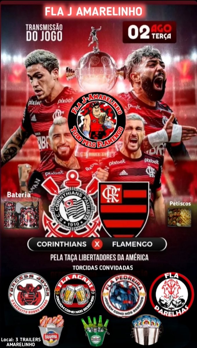 Pra cima amanhã 3 trailers amarelinho ⚫🔴💪🏼