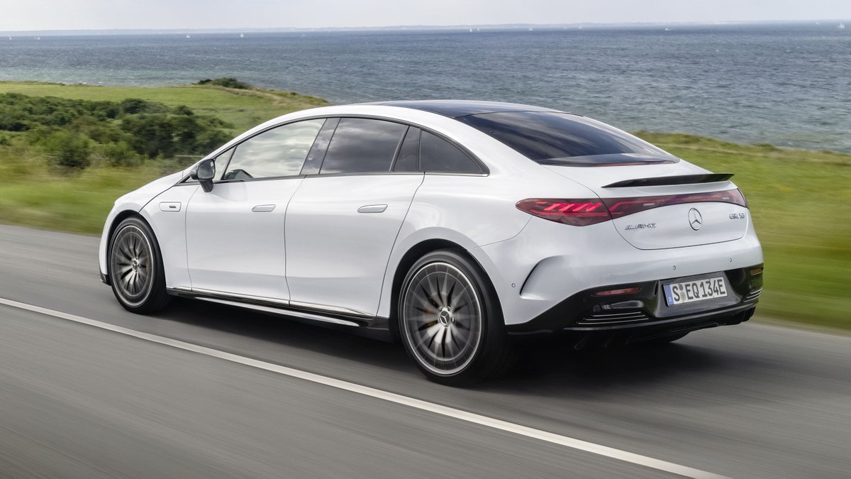 CarChargeruk's tweet photo. The Mercedes AMG EQE 53

"A new generation, well ahead of its time: the new Mercedes-AMG EQE models drive sustainability into the fast lane. Electric. Dynamic. AMG" - Mercedes

Tap the link to read the full article

https://t.co/9dCArMD5eM

#electriccar #ev #electricvehicle #FYP https://t.co/2W88jScF6h