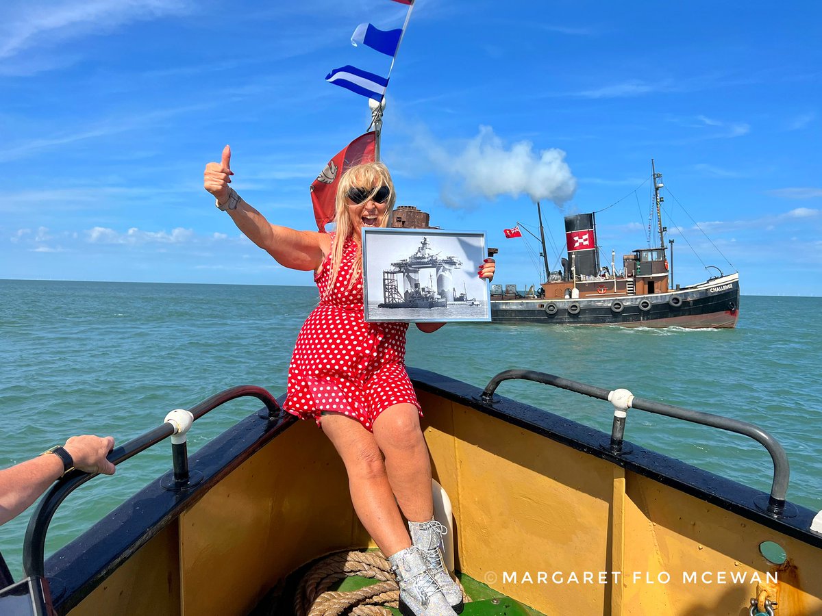 HISTORY MADE✔️ #80yearsofthemaunsellforts #ww2 #maunsellforts #guymaunsell #steamtug #history #heritage #thamesestuary #engineering #tugboat #dunkirklittleship