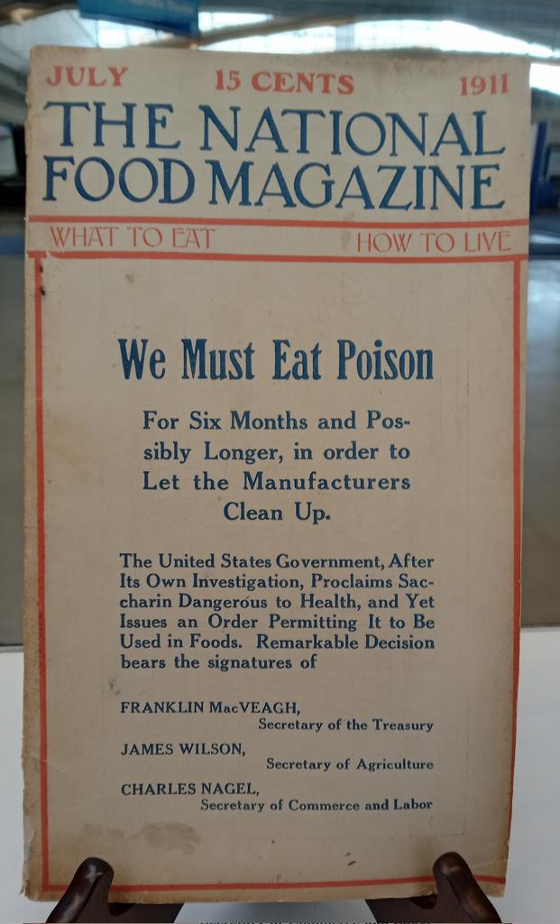 Not much has changed in 111 years then 😂😂 <a href="/IAFPFood/">International Association for Food Protection</a> Silent Auction...feel a bid coming on for this gem!