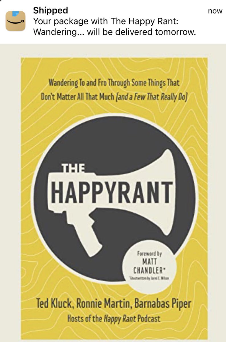 mv_norris's tweet photo. I’m so excited about this notification! Can’t wait to get my hands on this book! @HappyRantPod @BarnabasPiper @ronniejmartin #tedkluck https://t.co/L0p7VISFq8