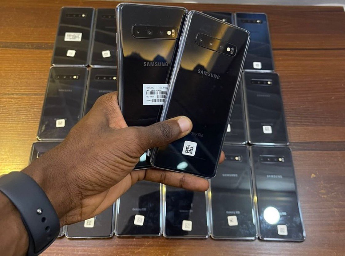 DRealRaytech's tweet photo. 🇺🇸 Samsung S10 128GB | Snapdragon | (Prism Blacks)
🏷N155,000
____________
Send a DM to place an order
Our digital store is Available 24/7
Or 📲 call/WhatsApp; 09059043632
#RAYTECH🔌 #Samsung @DRealRaytech https://t.co/MtAumjvmzu