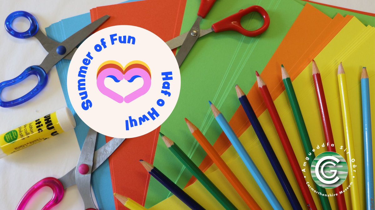 #Carmarthenshire Museum  |  Free family book making sessions. Pop into the museum on the 4thAugust and create your own book to take home.  The free drop-in sessions start at 11am, 1pm and 2.30pm  |  #SummerofFun crowd.in/6RoYqL
