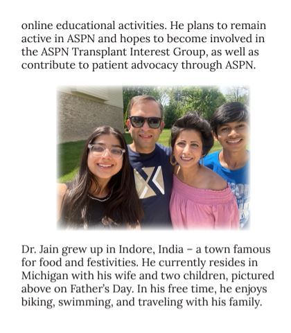 American Society of Pediatric Nephrology (@aspneph) on Twitter photo Let's know our colleagues better!
'Member of the Month' Aug 2022
Amrish Jain, MD
Read more here (Page 15/16)-
ow.ly/y6Z450K4fPN
<a href="/ASPNeph/">American Society of Pediatric Nephrology</a> communications committee initiative. Let's know our colleagues better!
'Member of the Month' Aug 2022
Amrish Jain, MD
Read more here (Page 15/16)-
ow.ly/y6Z450K4fPN
<a href="/ASPNeph/">American Society of Pediatric Nephrology</a> communications committee initiative.