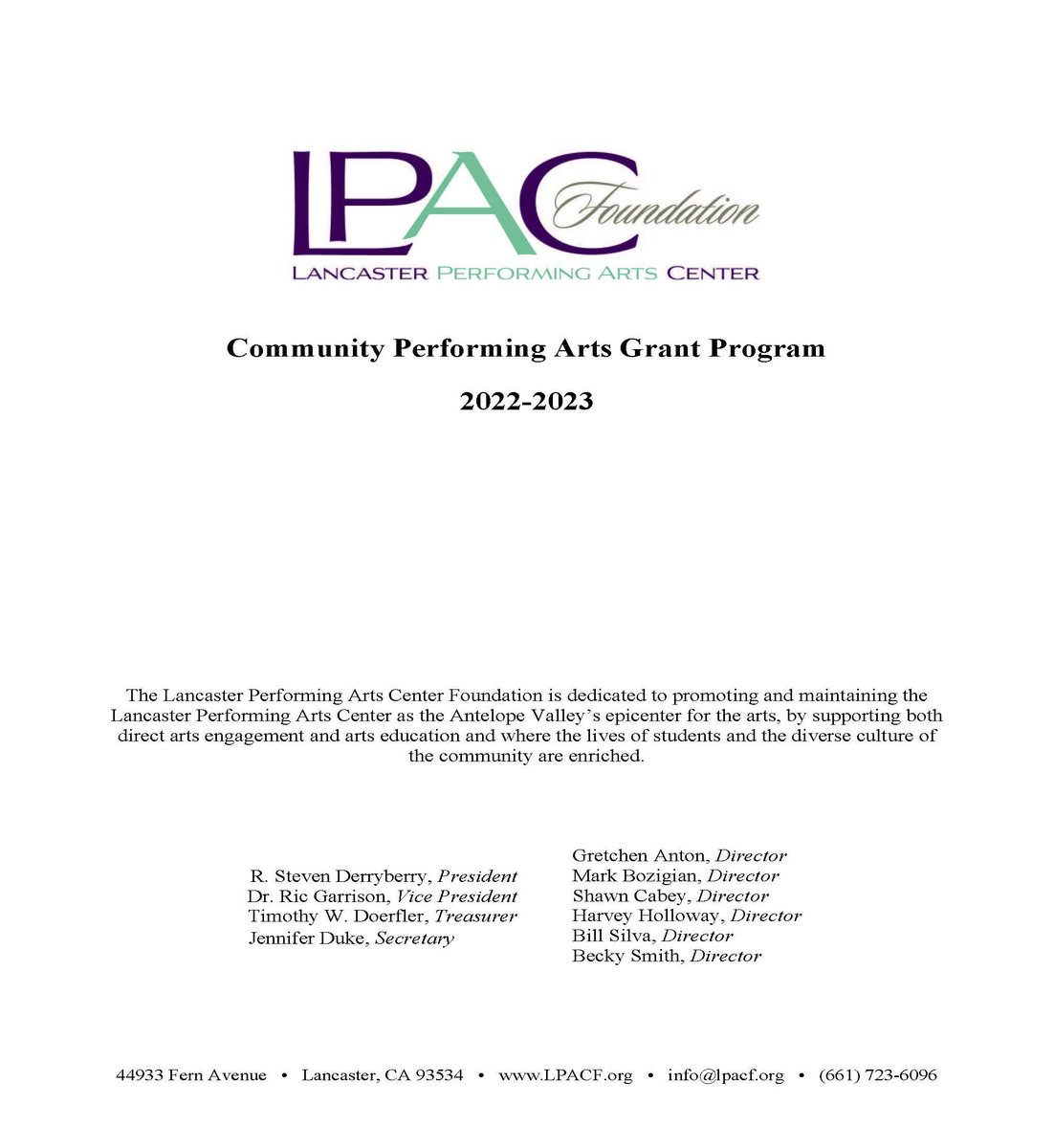 LPACFoundation tweet picture
