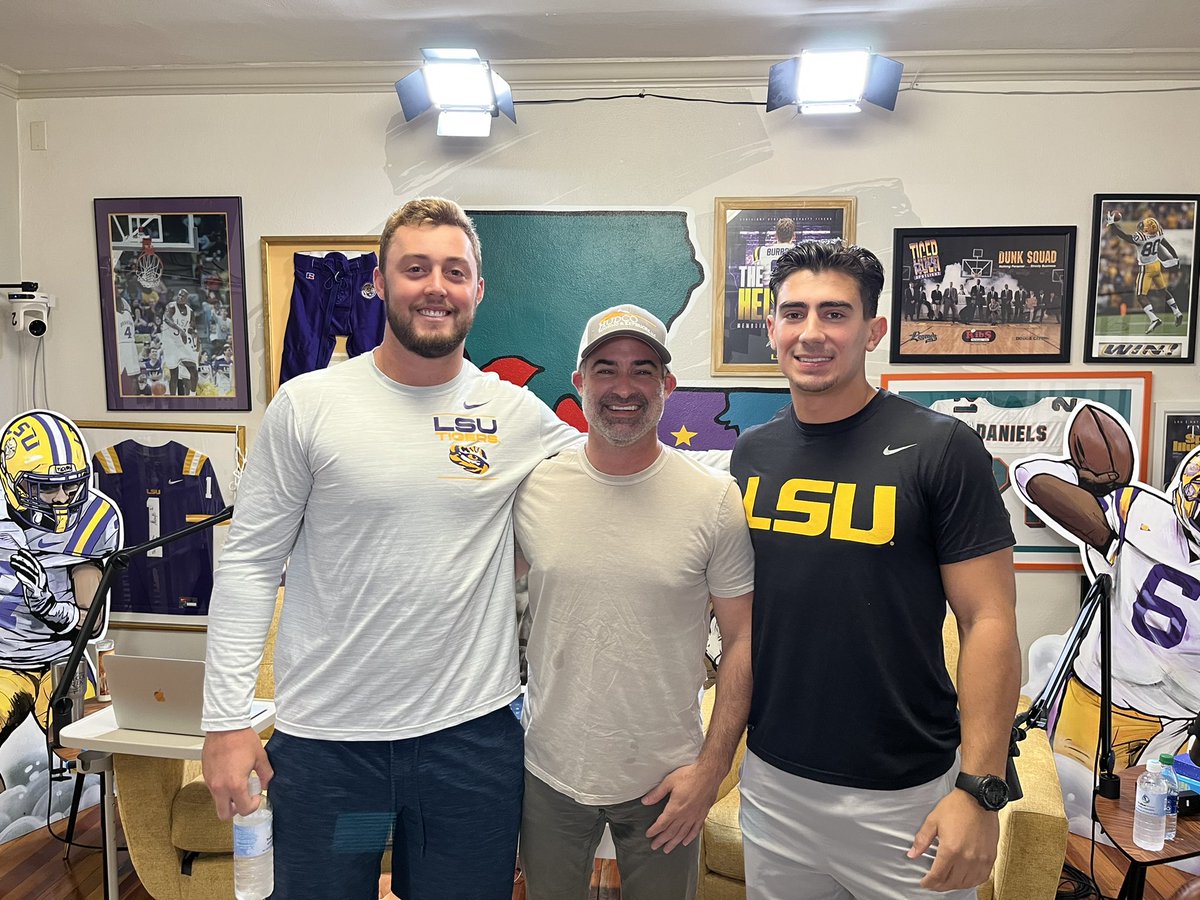 EARNED NOT GIVEN. 

Great conversation with two guys that exemplify what it means to be an #LSU Tiger. Check out our full convo with <a href="/jacksmashburn/">Jack</a> and <a href="/EvanFrancioni/">Evan</a> to hear all about their journey in Baton Rouge as well as expectations for this season. 

youtu.be/m8NGahWMYxY