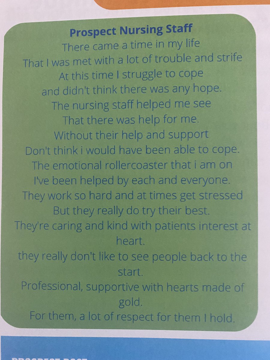 Caroline Cain (@carolinecain74) on Twitter photo Was great to receive the first edition of Prospect Post today!! Packed full of activities, projects even poetry! Well done to our patients and staff who have worked on the summer edition! <a href="/GMMH_NHS/">Greater Manchester Mental Health</a> <a href="/kay99dee/">KarenHodgetts</a> @stephenclarke17 <a href="/jennylynn1sky/">jeanette</a> <a href="/juliere69295539/">julie reynolds</a> @nataliemol1 Was great to receive the first edition of Prospect Post today!! Packed full of activities, projects even poetry! Well done to our patients and staff who have worked on the summer edition! <a href="/GMMH_NHS/">Greater Manchester Mental Health</a> <a href="/kay99dee/">KarenHodgetts</a> @stephenclarke17 <a href="/jennylynn1sky/">jeanette</a> <a href="/juliere69295539/">julie reynolds</a> @nataliemol1