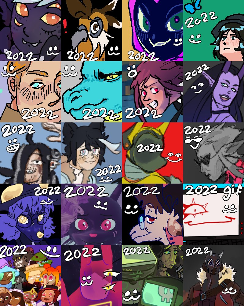 is_ray_here's tweet photo. With artfight being over for this year, here is the thumbnails for all the drawings i did this time around
@/raywai on artfight :) https://t.co/yqUaQWLlTh