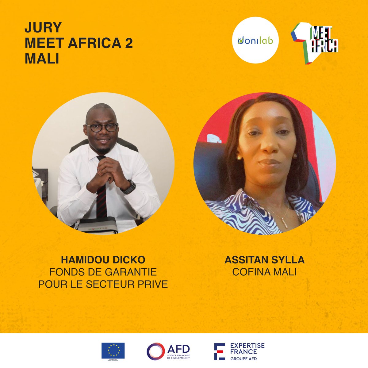 Donilab1's tweet photo. Du 26 au 28 Juillet, 21 candidats sur 87 Candidatures reçues ont pitché leur projet pour avoir l’opportunité de faire partie des 10 lauréats.
@expertisefrance @AFD_France
#meetafrica #donilab https://t.co/PjrNMaTHqn