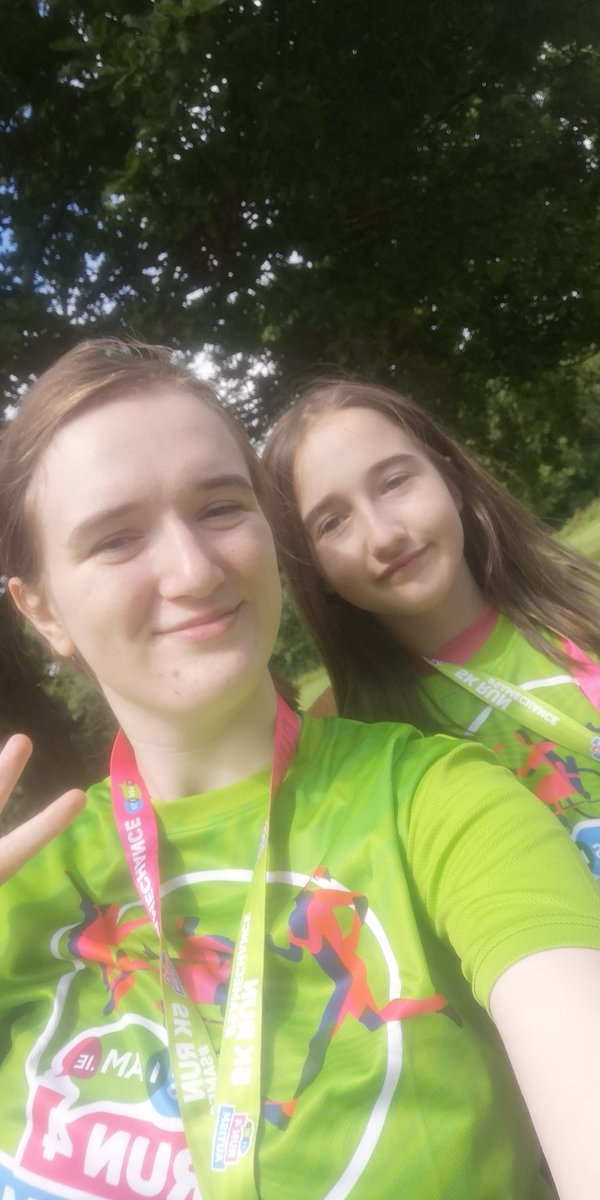 JeanetteCBarret's tweet photo. 5k organised by @asiamireland
Yesterday, it was a lot of fun me, my nana and my sister all had a blast

#samechance #Autism https://t.co/BQK4IxXRf5