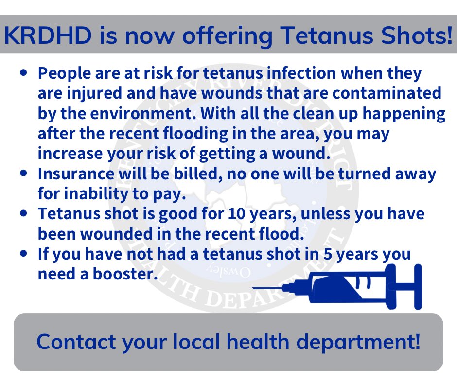 Kentucky River District Health Department tweet media