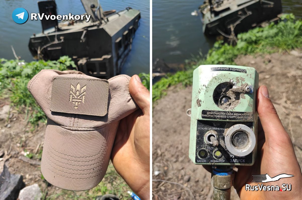 Ghost132607472's tweet photo. 431/ the #AFU armored car "Kozak-2" found in the #SeverskyDonets river. One half of the #humwee aka HMMWV found. #Donetsk #Lugansk #Donbas #Donbass https://t.co/qGjXir3wce