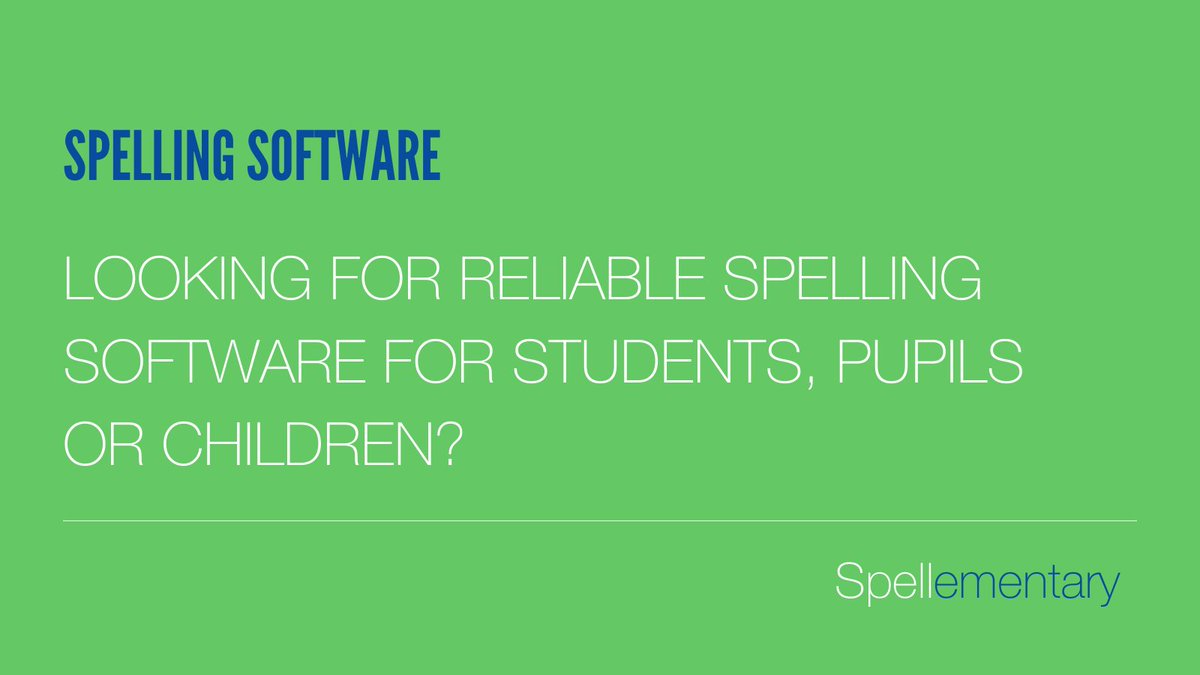 _spellementary's tweet photo. Are you looking for innovative spelling support for students, pupils or children?

Spellementary is a revolutionary word-finding &amp; literacy tool designed to support individuals with Specific Learning Differences (SpLDs)!

#Assessors #DSAassessor #Spelling #SpellingAid https://t.co/DAXbZgwRNd