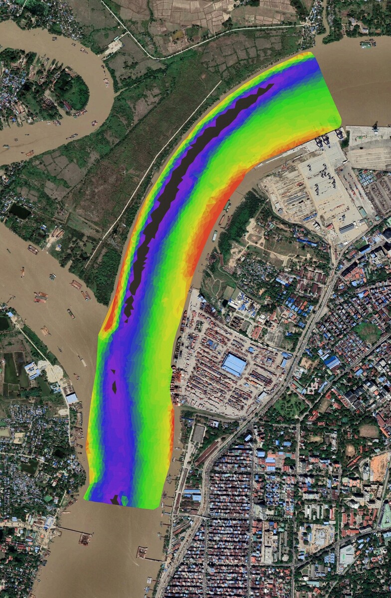 Really nice data photo from Wai Zun Aung, Hydro Myanmar using an Odom Echotrac E20! Thank you for your entry in our #TMPhoto2022 contest.
View &amp; vote> bit.ly/3vpls7k  
#SeaShootShare #TeledyneMarine #sonar