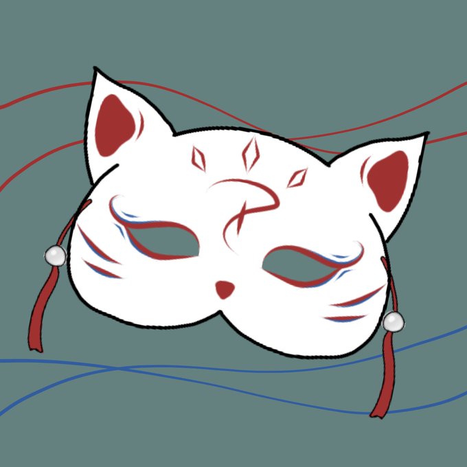半狐面のtwitterイラスト検索結果