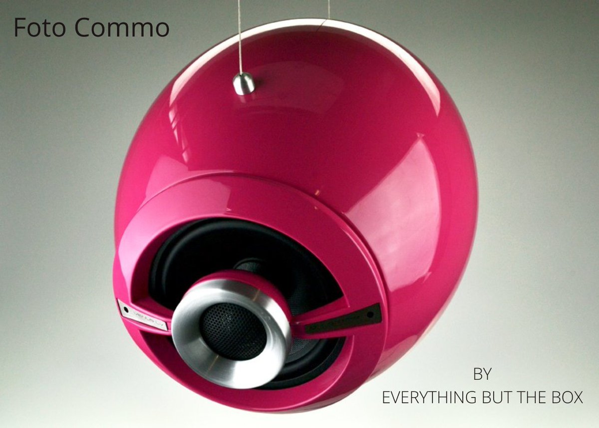 CommoFoto's tweet photo. Forma y colores atrevidos con diseño de instalación suspendida, los altavoces Venus de Everything But The Box, son fabricados con la más alta calidad europea de audio en Varna, Bulgaria.
Elige tu color favorito.
#HiFi #Diseño #Altavoces #Arquitectura #EBTB #Audio #Venus https://t.co/Xo87FdDBtJ