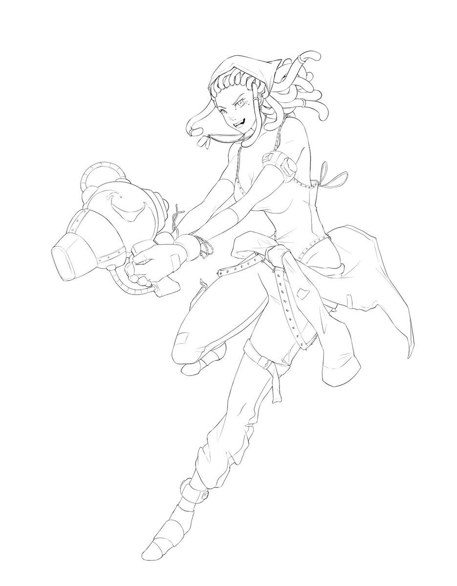 cydkic_'s tweet photo. progress on a new illustration 👀
#art #drawing #sketch #digitalart #ArtistOnTwitter #conceptart #characterdesign #arttwt https://t.co/N1yV7pD1nP