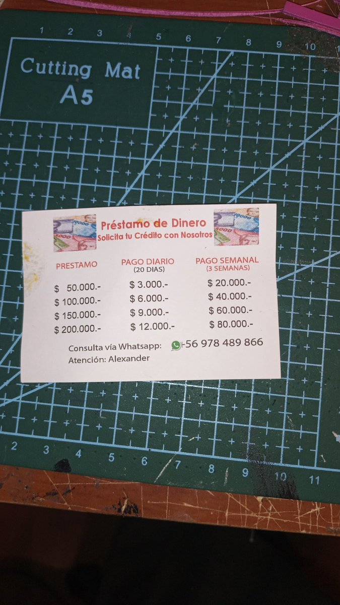 62_ramon's tweet photo. Ojo Maipú los usureros ofreciendo plata para los incautos ojalá nadie compre el cuento con  este papel https://t.co/wIVjPVIRrG