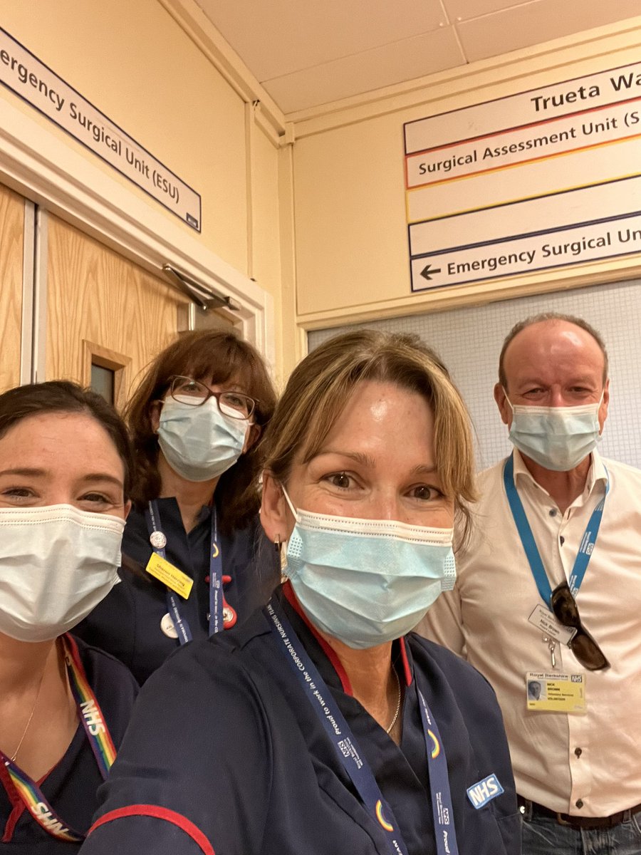 Great Patient Safety/ Experience walkabout on ESU today with our very own Nick Brown, Patient Safety Partner.