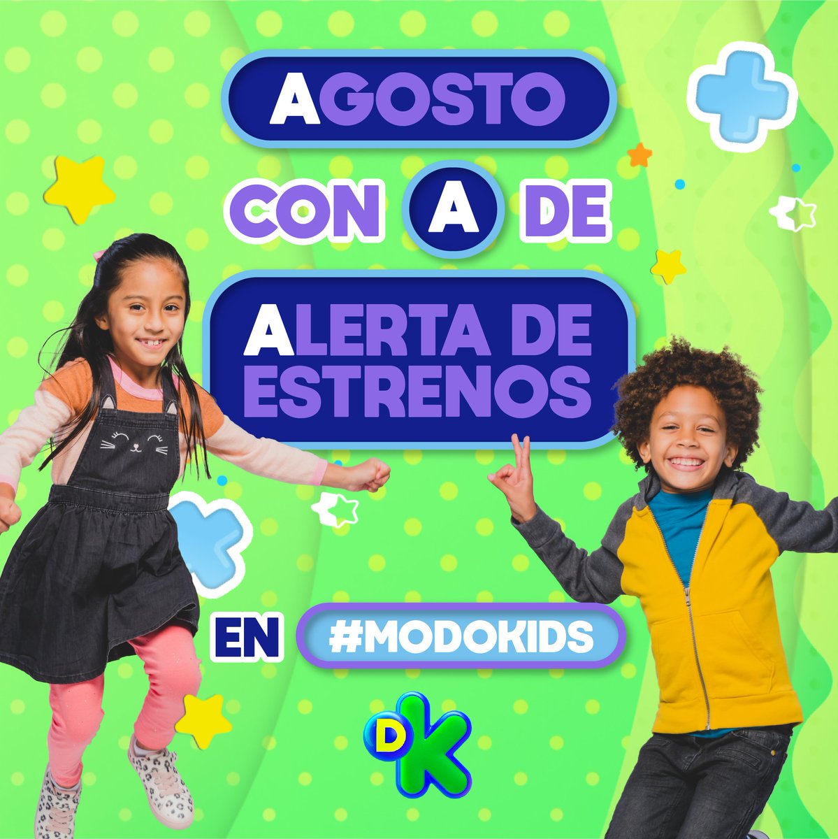 DiscoveryKidsLA's tweet photo. En agosto, el #ModoKids viene con alerta de estrenos 🤯
Nueva serie
#CampamentoSMASH
Lunes 8 de agosto 🇲🇽 08:00 am/ 🇨🇴 08:30 am / 🇦🇷 10:00 am
Nuevos Episodios
#AgenteBinkyAlRescate
Lunes 1 de agosto 🇲🇽 09:45 am / 🇨🇴 05:00 pm / 🇦🇷 04:00 pm https://t.co/SlSvKrQQLu