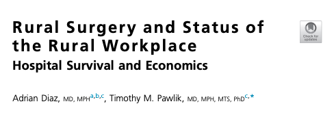 One of the most fun parts of academia is stumbling on a journal article that catches your interest only to go "Hey wait friend of mine wrote this!" 

<a href="/DiazAdrian10/">Adrian Diaz</a> <a href="/OhioStateSurg/">Ohio State Wexner Medical Center Surgery Dept.</a> surgical.theclinics.com/article/S0039-…