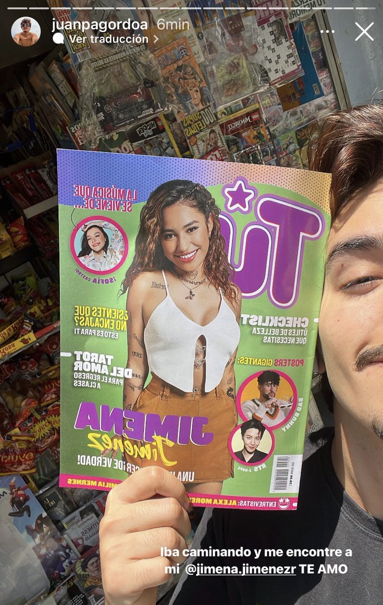 lvsbiebs's tweet photo. TQM JUANPAAAA @juanpagordoa 

JIMENA REVISTA TU https://t.co/7kThOjR2Ym