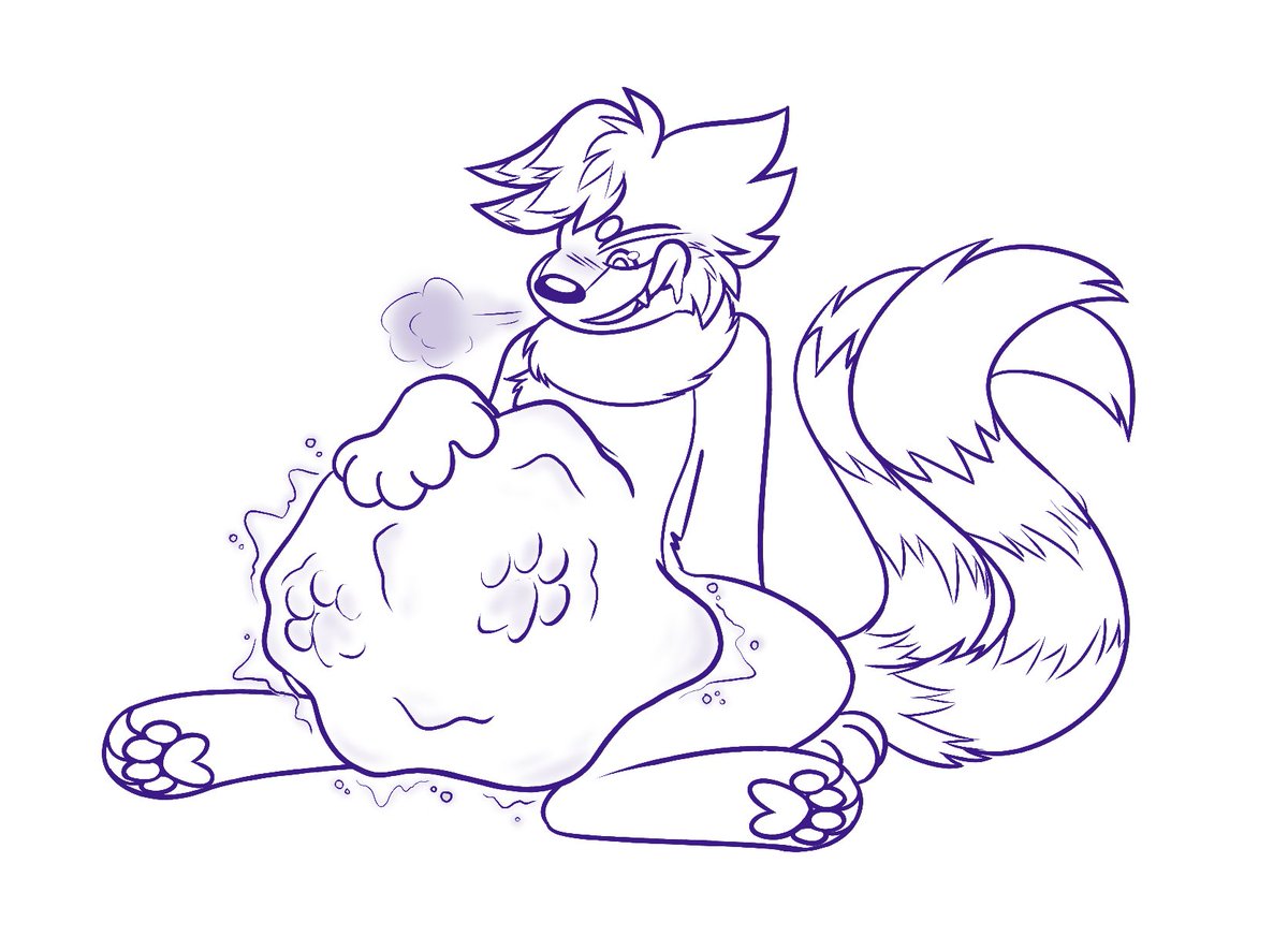 (from may) made a buizel sona and of course one of the first things i do with them is vore. wonder whos in there...