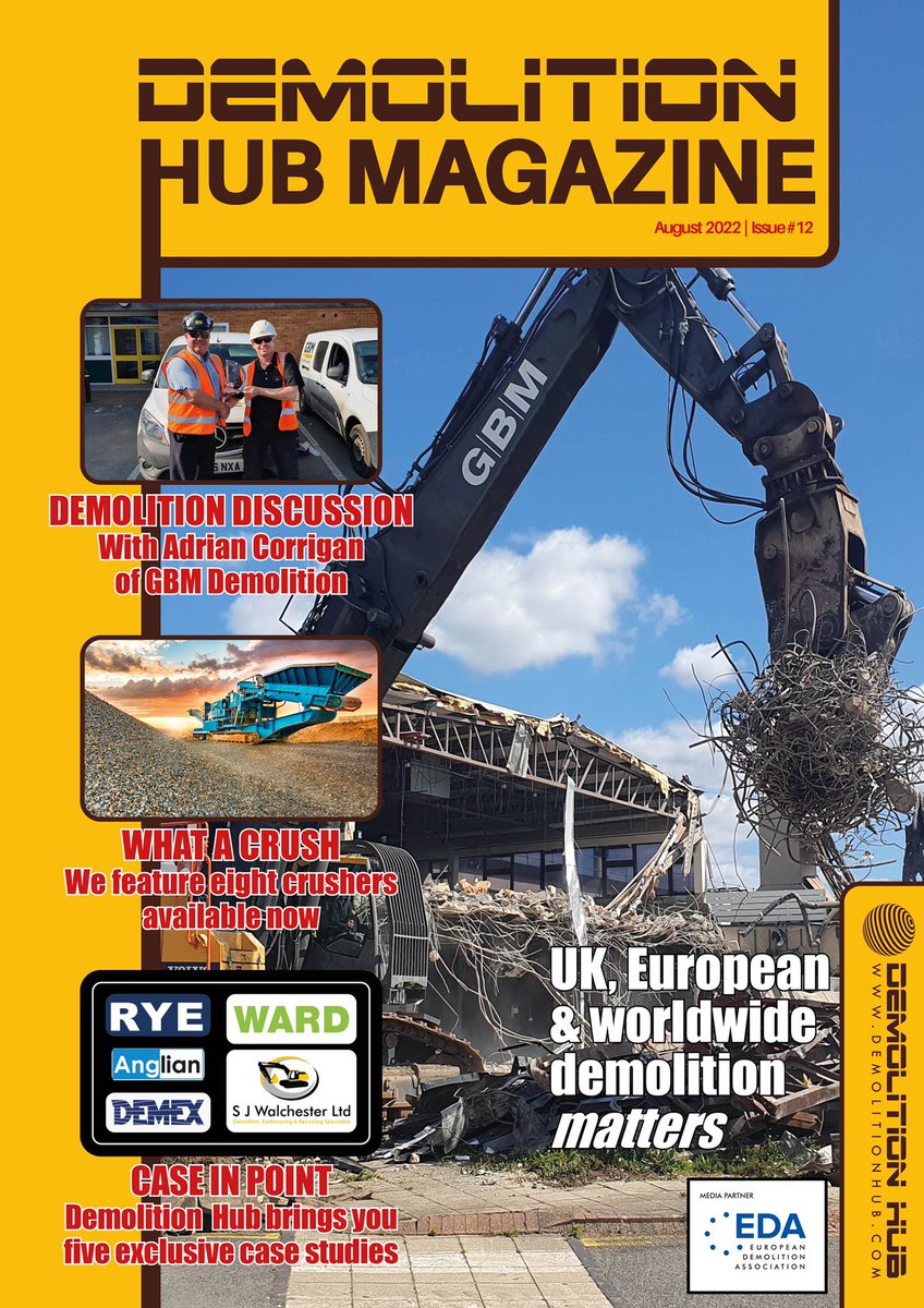 Demolition Hub (@demolitionhub) on Twitter photo August issue of the leading demolition industry magazine hits your virtual desks today! ➡️ issuu.com/chambers.media…
Huge thanks to everyone involved including <a href="/GBMUK/">GBM UK</a> , <a href="/buildersconf/">BC building information sales leads data analysis</a> , @ODonovanWaste & everyone else :)
Best issue yet?
#demolition #magazine #championingdemolition August issue of the leading demolition industry magazine hits your virtual desks today! ➡️ issuu.com/chambers.media…
Huge thanks to everyone involved including <a href="/GBMUK/">GBM UK</a> , <a href="/buildersconf/">BC building information sales leads data analysis</a> , @ODonovanWaste & everyone else :)
Best issue yet?
#demolition #magazine #championingdemolition