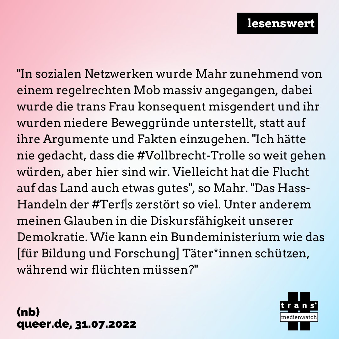 TransMedienWatch tweet media