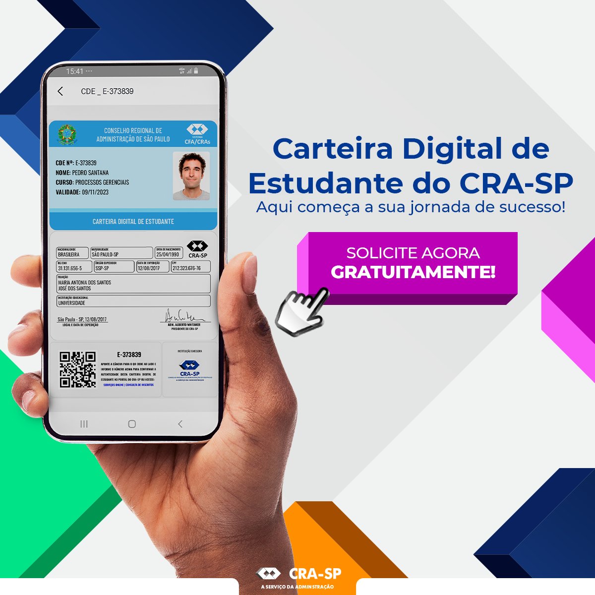 Carteira de Estudante CRA-ES – CRA-ES