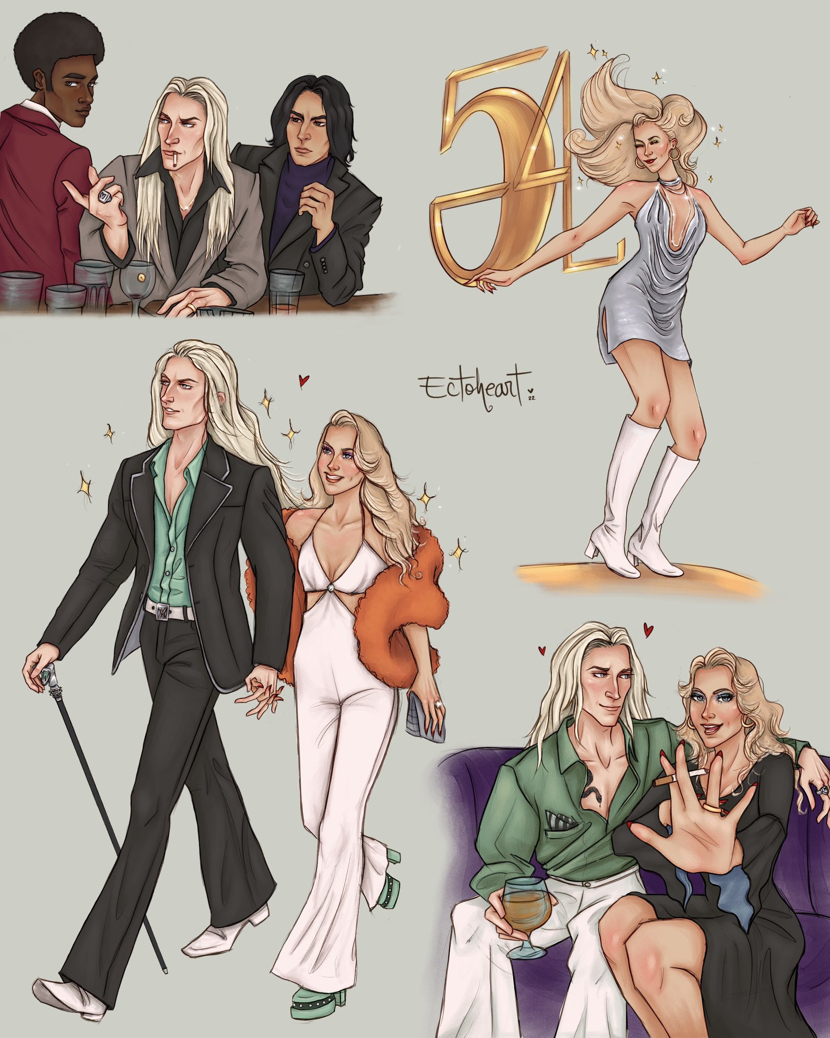 Narcissa Malfoy Fan Art Lucius And Narcissa The Malfoy Family Fan