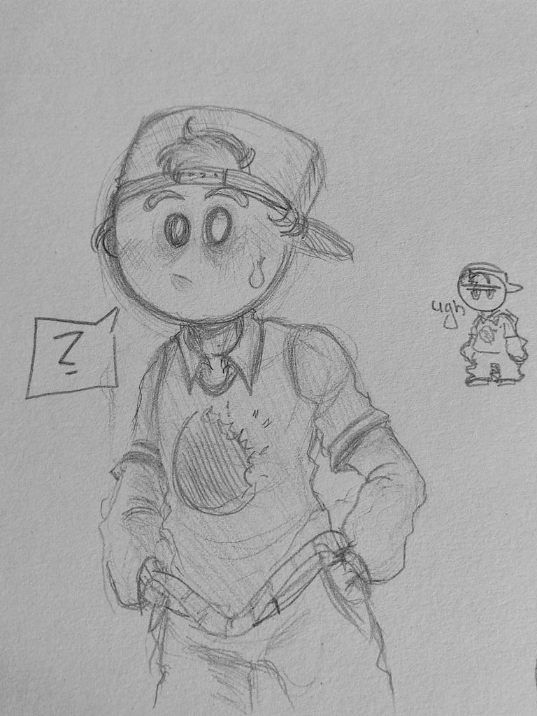 buzzsimp's tweet photo. Some sketches and gift for my bestie 🥳
#papalouie 
@chereshnyahh https://t.co/mpybOIHSCg