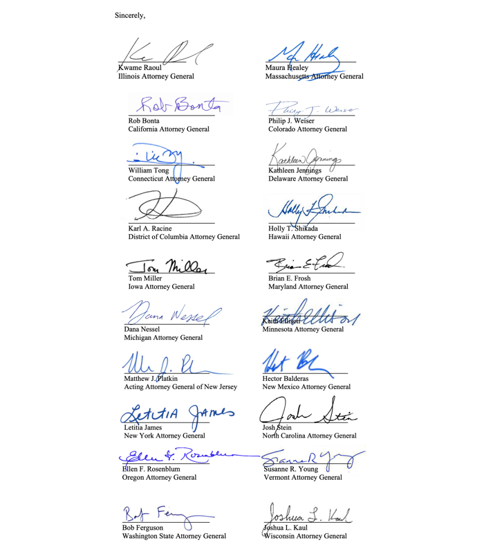 BREAKING: 20 state attorneys general just came together to send a letter to @POTUS urging him to extend & expand temporary changes to the Public Service Loan Forgiveness (PSLF) student debt program so that more borrowers across the country can benefit! mass.gov/news/ag-healey…