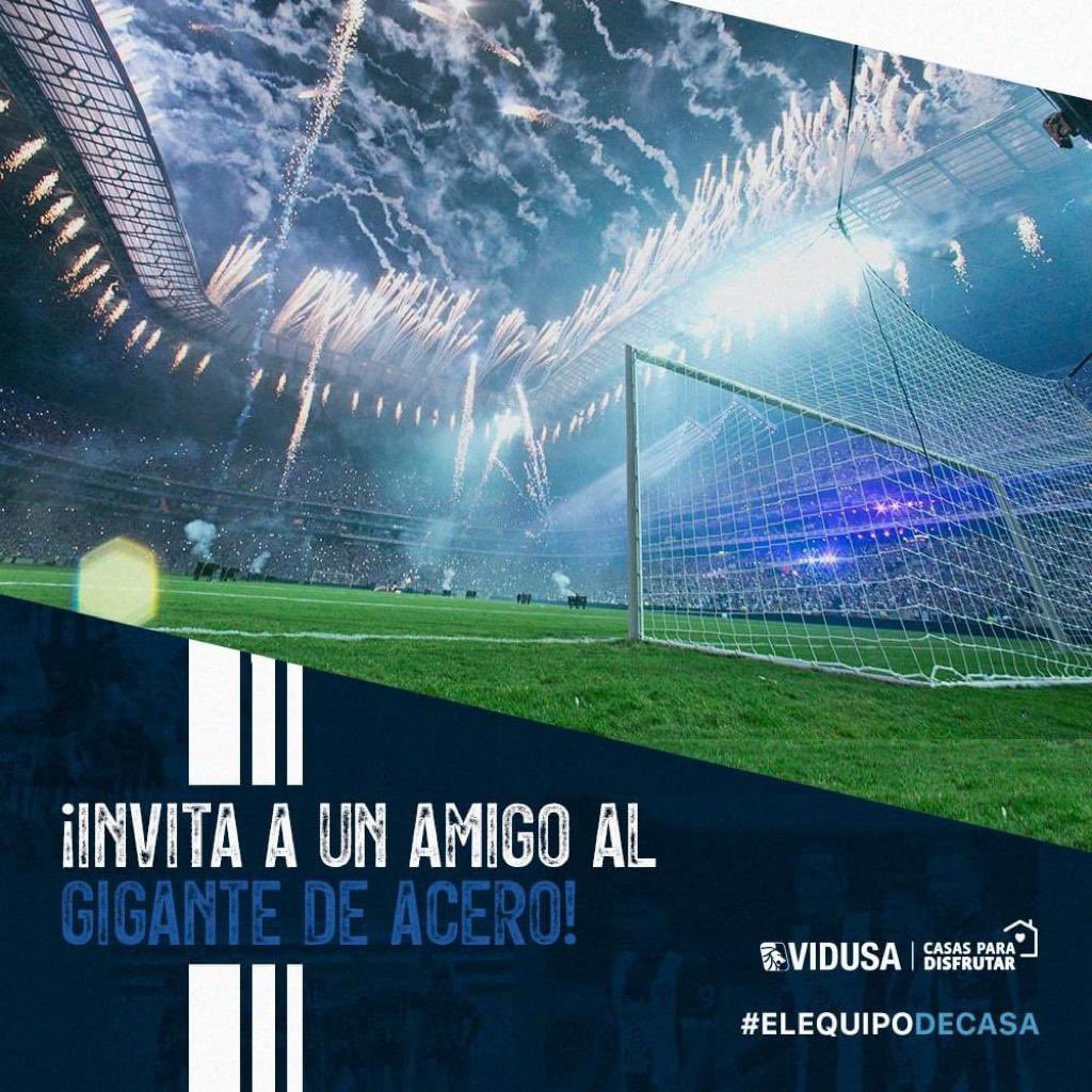 DiegoArmaMedina's tweet photo. BOLETO DOBLE PARA EL 
@Rayados VS @clubleonfc 🏟️

📲 Sígueme y sigue a @vidusacasas 
👍 LIKE y 🔁 RT 
👥 Menciona un partido que recuerdes entre estos dos equipos
▶️ Usa #ElEquipoDeCasa

El ganador se dará a conocer el jueves

¡SUERTE! 🍀 😎 https://t.co/EmM2n70dOr