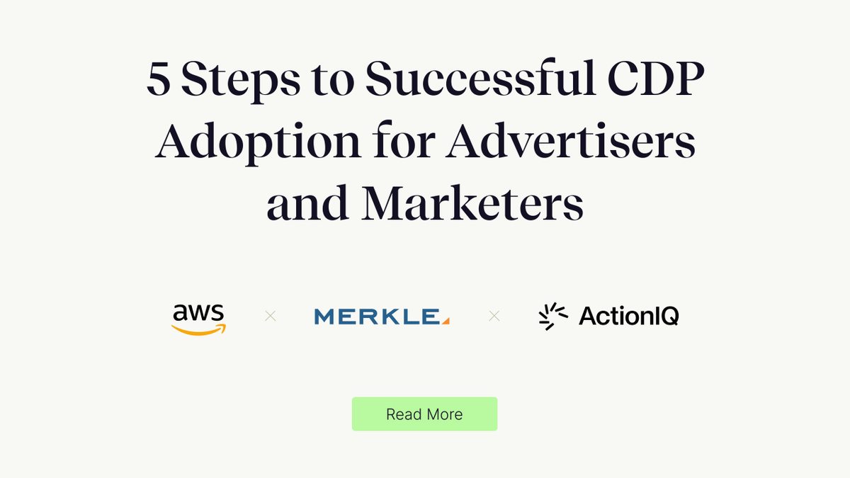 UC_KateM's tweet photo. Looking to successfully adopt a CX Hub? 🧐 Check out our new blog post in partnership with @Merkle and @AWS to learn how you can integrate a CDP -- part of ActionIQ’s CX Hub -- into your existing tech stack to drive growth. Read: https://t.co/FkmTifQkL1
#cx #cxhub #CDP #cdp101 https://t.co/35nWbCmqtQ