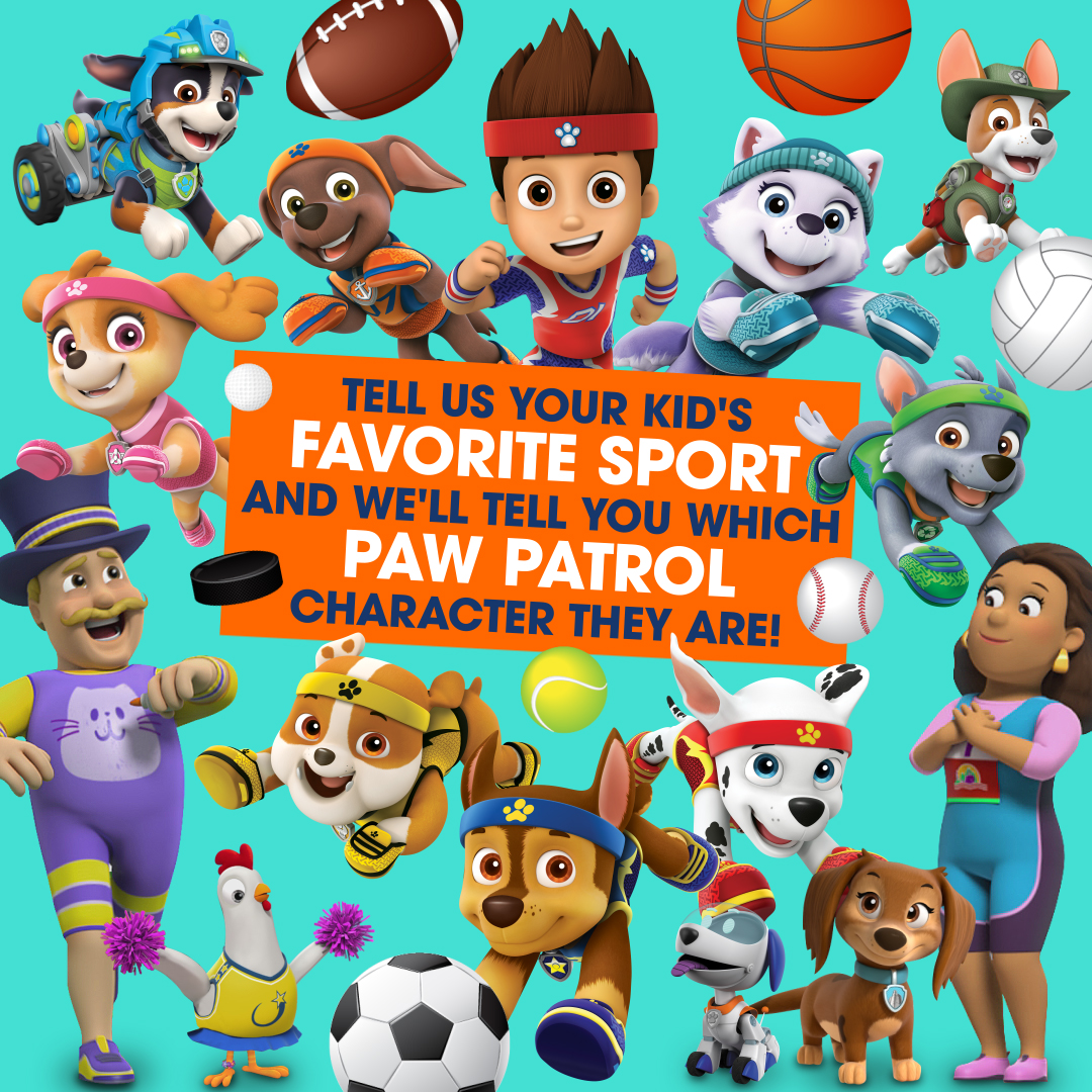 Nick Jr. on Twitter: "parents with kids who love PAW Patrol, let’s do ...