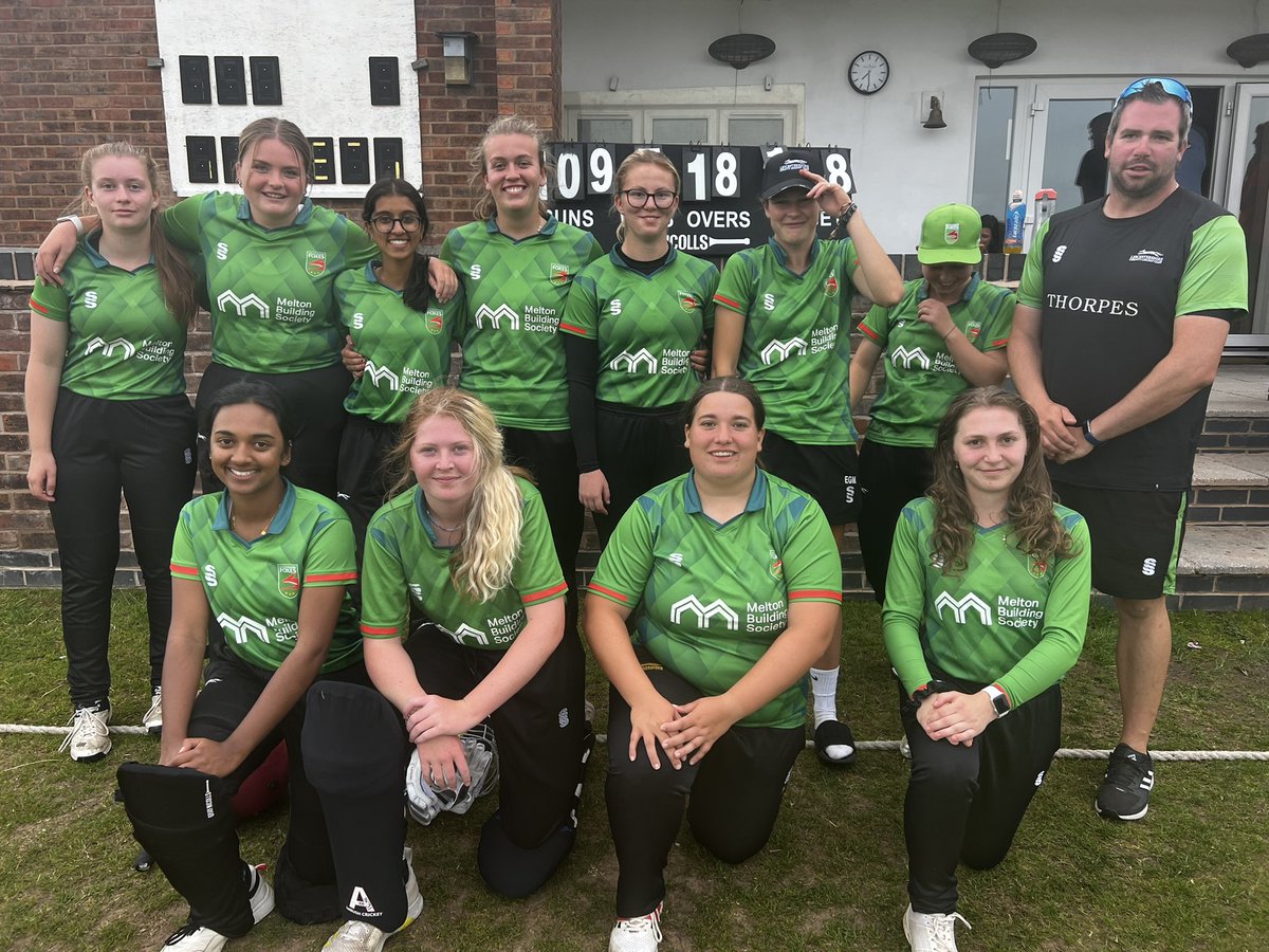 leicswomenccc's tweet photo. Our U18s beat @Staffs_Women U18s by 3 wickets to get their T20 campaign off to a perfect start, following @SteelbacksITC win

Bennett top scored in a low scoring match with a grafted 29

Full match details https://t.co/Yd4d89bLuH

#LCCCGirls #runningfoxes #countytogether https://t.co/GSobZfeF2M