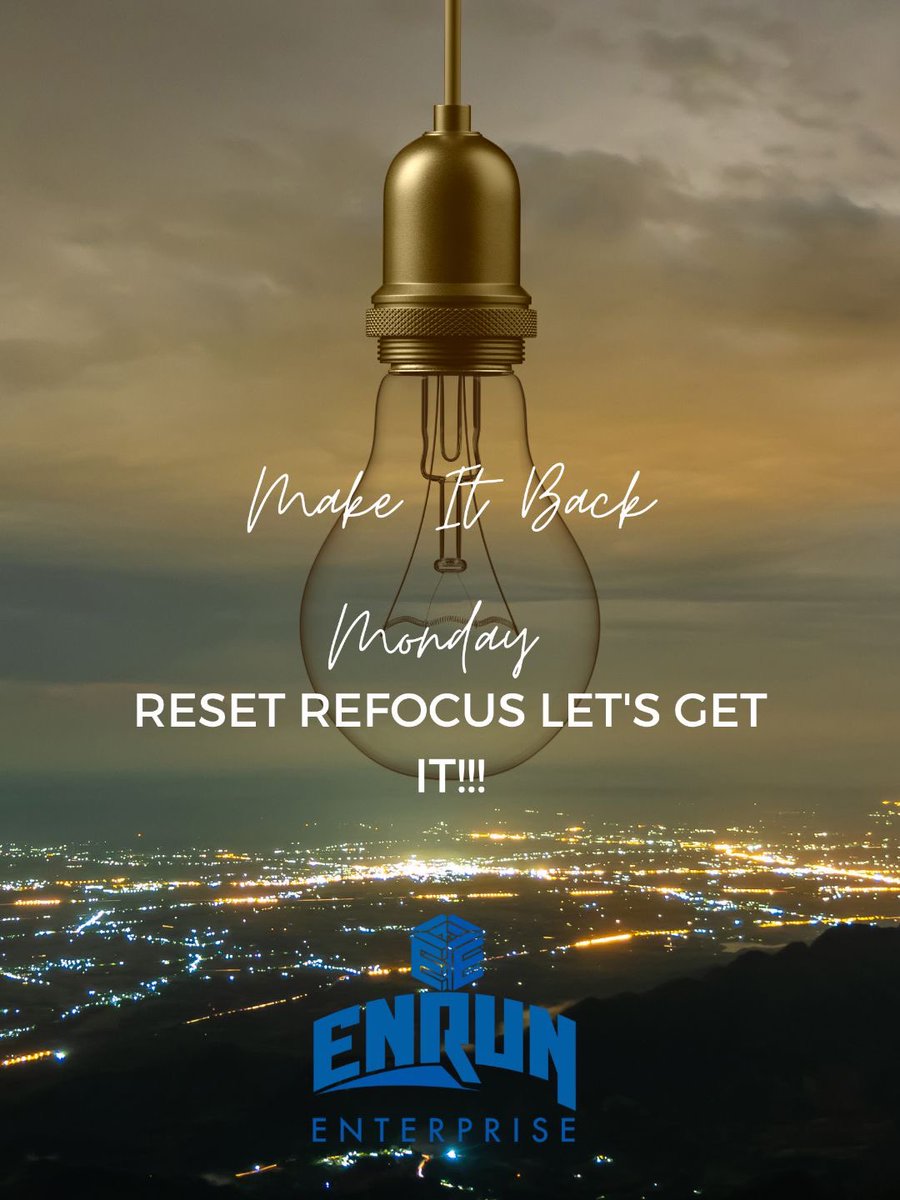 EnrunTv's tweet photo. #WeInMotion🏴 “Make It Back Monday” 💰 https://t.co/r4na2e2zs1