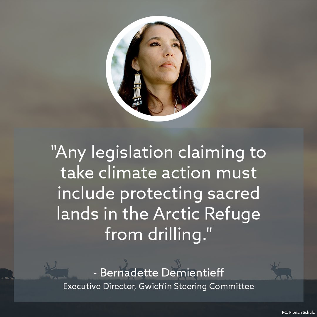 Congress can do the right thing. They must #StandwiththeGwichin and #DefendtheSacred