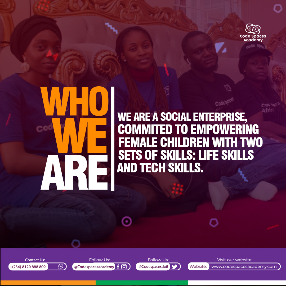 codespacesacad's tweet image. Hello, world!
Welcome to the official twitter handle of Code Spaces Academy.
Get to meet us by reading the attached picture slides.
Find out...
Who we are?
What do we do?
Why we do it?
Where we are?
We will share our journey and progress with you. Stay with us.