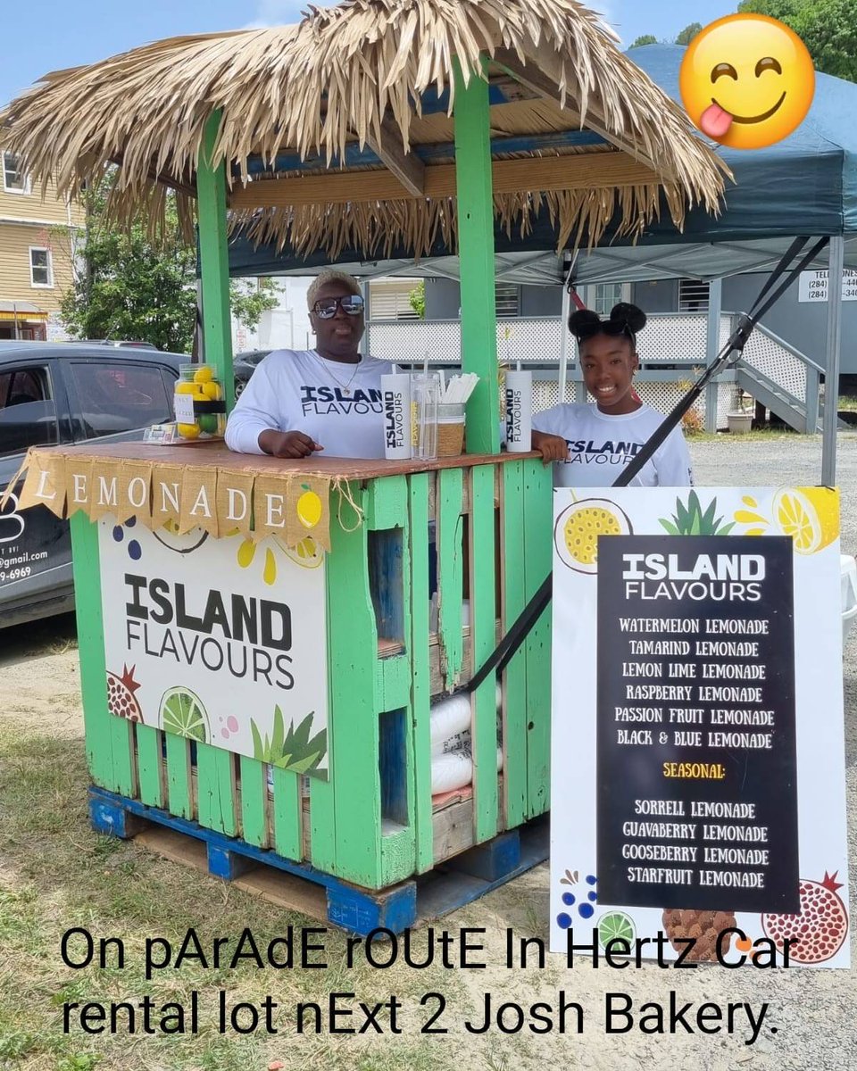ShainaSmith284's tweet photo. It must be a 100 degrees today! 🥵 Check out your favourite lemonade stand for the August Monday Parade in the Hertz Rent a Car /One Stop Mall area. https://t.co/rx7P0Fy50R