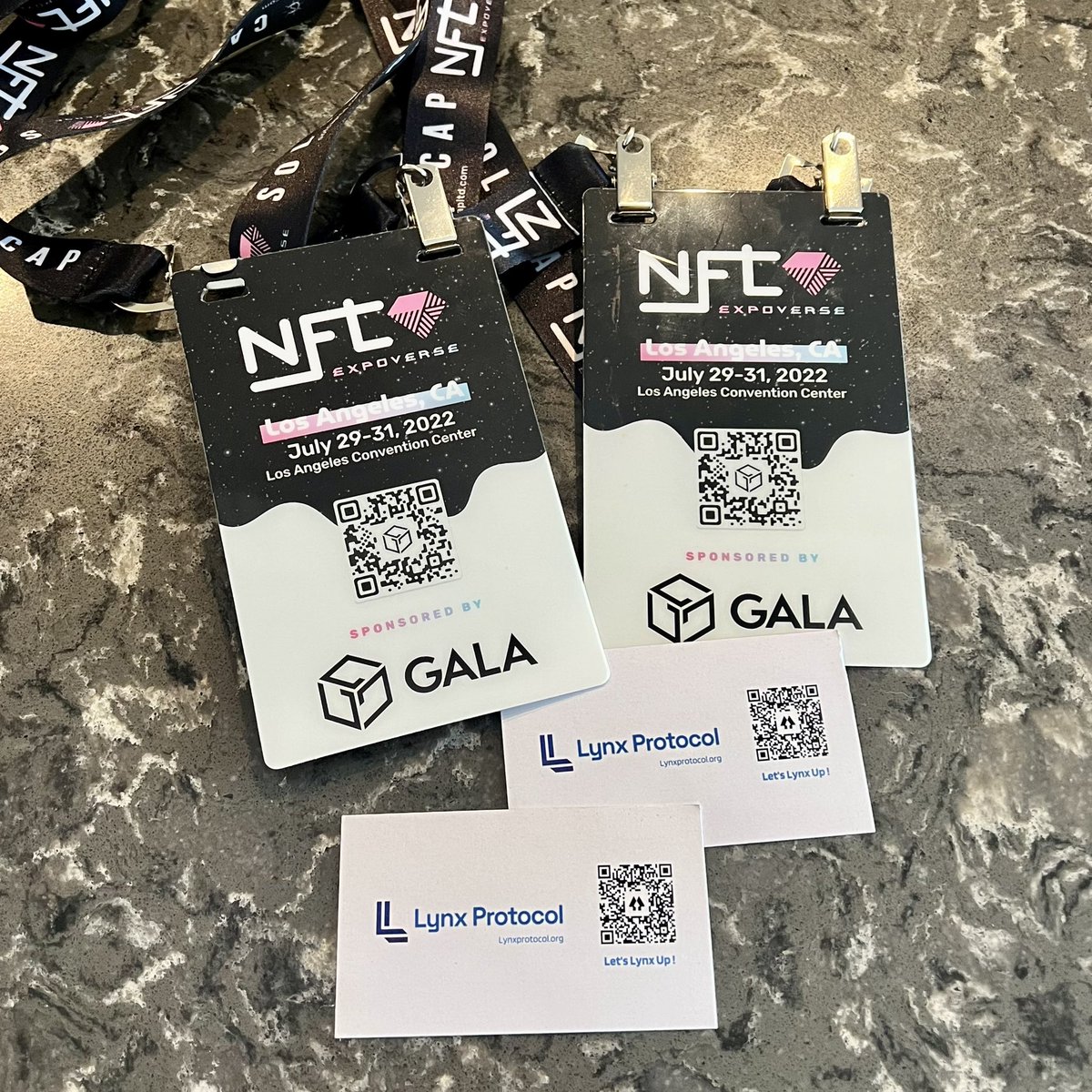 LynxProtocol's tweet photo. I hope everyone had a great time at NFT Expoverse in Los Angeles!🌴 We encountered many exciting NFT/Metaverse projects here! 💎🏘 All love,feel free to connect with us to learn about our test net waitlist!🗳

#NFTExpoverse #LynxProtocol @FranceFCT @NFT_Expoverse @MSUBurgess https://t.co/FL8wX5aehL